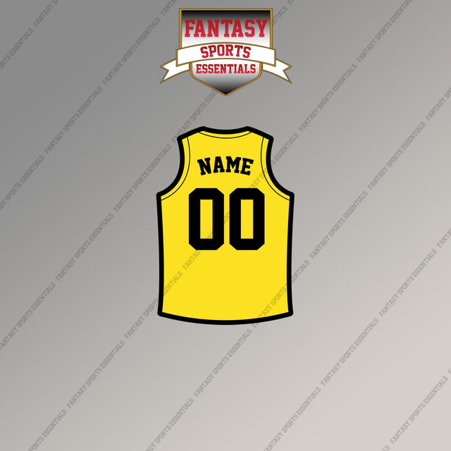 Utah Jazz Personalized Current Home Jersey Magnets