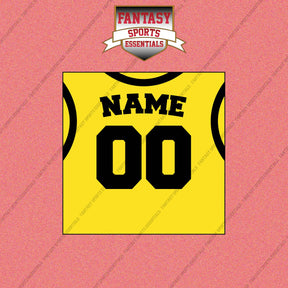 Utah Jazz Personalized Current Home Jersey Wall Art Prints