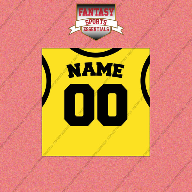 Utah Jazz Personalized Current Home Jersey Wall Art Prints
