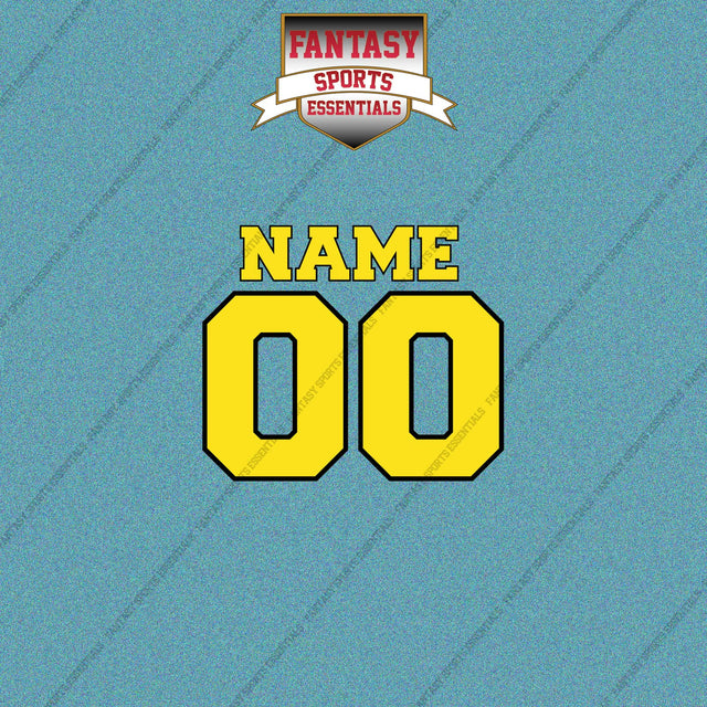 Utah Jazz Personalized Current Name and Number Car Decals