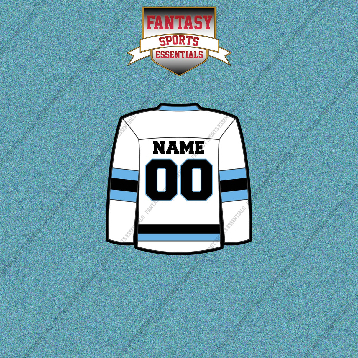 Utah Mammoth Personalized Current Away Jersey Car Decals