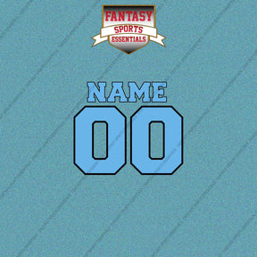 Utah Mammoth Personalized Current Name and Number Car Decals