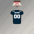 Utah State Aggies Football Personalized Current Home Jersey Magnets