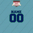Vancouver Canucks Personalized Current Name and Number Car Decals