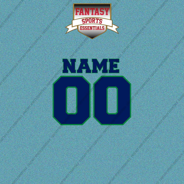 Vancouver Canucks Personalized Current Name and Number Car Decals
