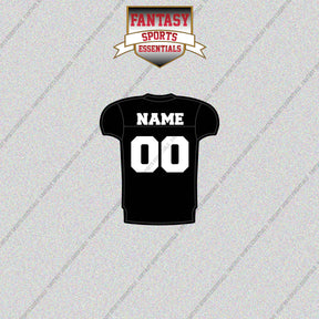 Vanderbilt Commodores Football Personalized Home Jersey Glossy Stickers