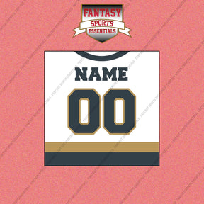Vegas Golden Knights Personalized Current Away Jersey Wall Art Prints