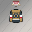 Vegas Golden Knights Personalized Current Home Jersey Magnets