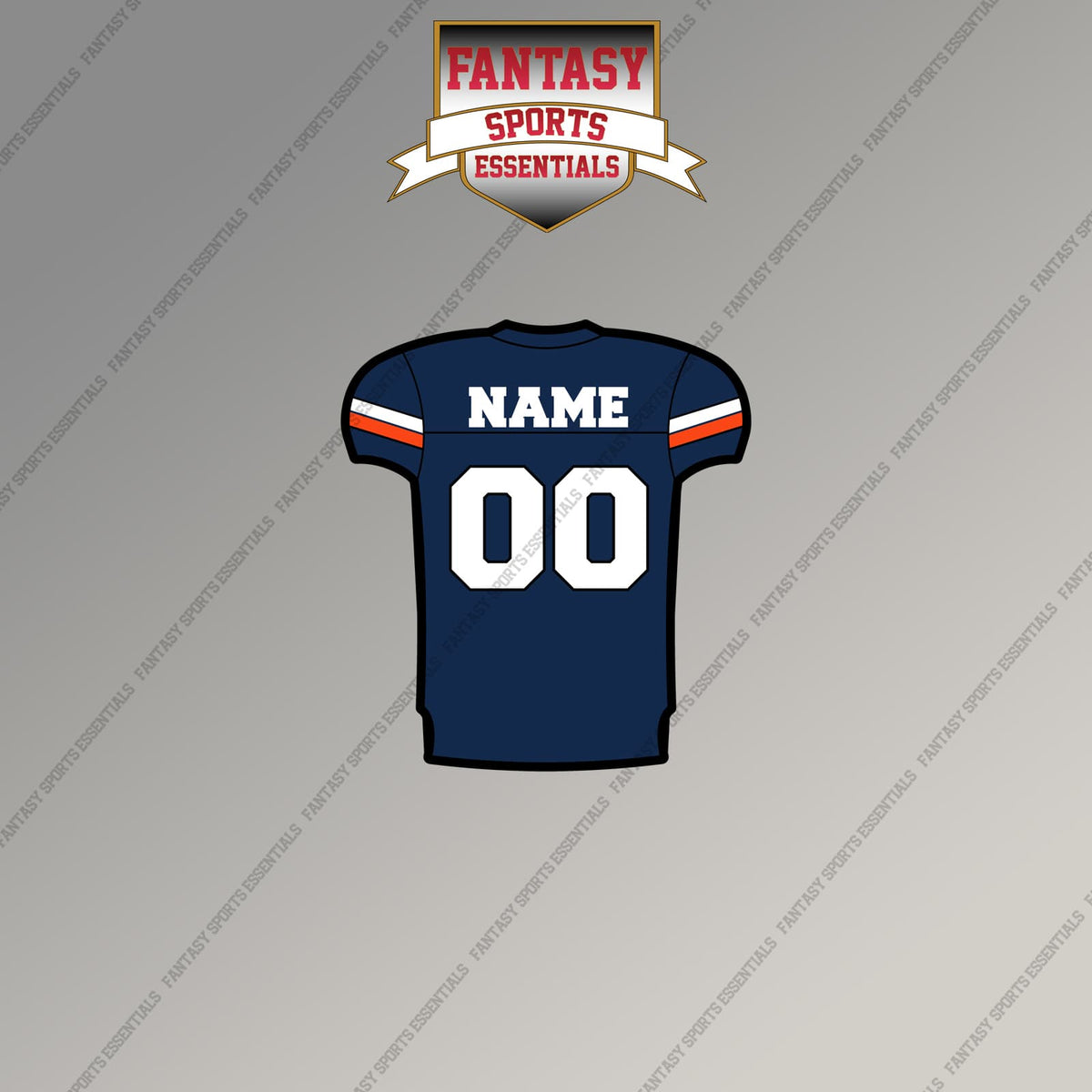 Virginia Cavaliers Football Personalized Current Home Jersey Magnets