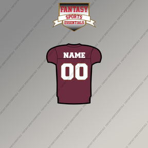 Virginia Tech Hokies Football Personalized Current Home Jersey Magnets