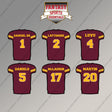 Washington Commanders 2025 Home Jersey Magnets (Choose Your Player) Page 1