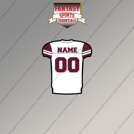 Washington Commanders Personalized Current Away Jersey Magnets