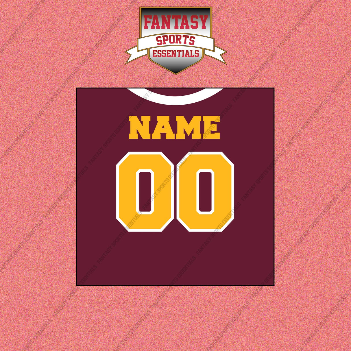 Washington Commanders Personalized Current Home Jersey Wall Art Prints