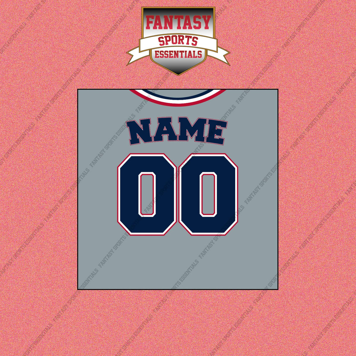 Washington Nationals Personalized Current Away Jersey Wall Art Prints