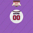 Washington Nationals Personalized Current Home Jersey Buttons