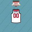 Washington Wizards Personalized Current Away Jersey Car Decals