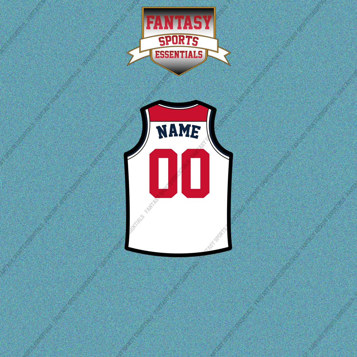 Washington Wizards Personalized Current Away Jersey Car Decals