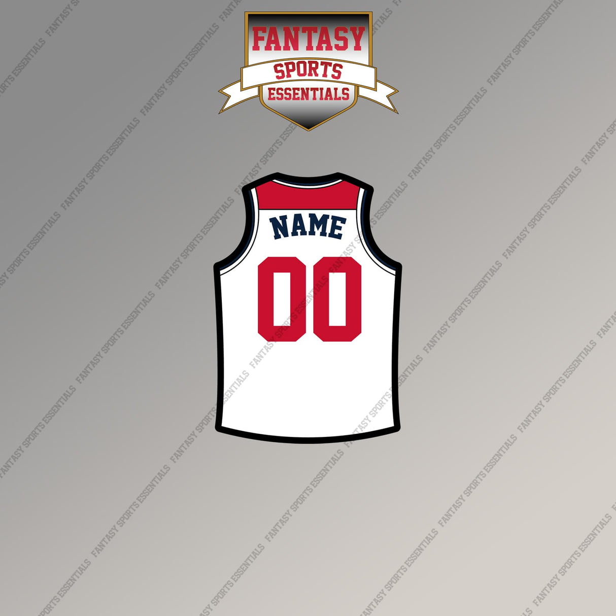 Washington Wizards Personalized Current Away Jersey Magnets