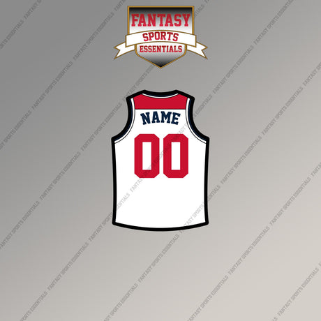 Washington Wizards Personalized Current Away Jersey Magnets
