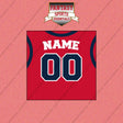 Washington Wizards Personalized Current Home Jersey Wall Art Prints