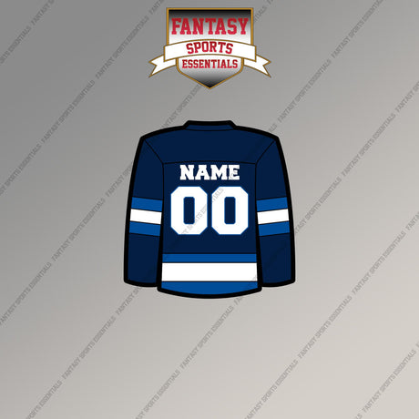 Winnipeg Jets Personalized Current Home Jersey Magnets