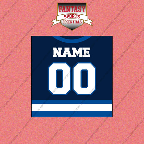 Winnipeg Jets Personalized Current Home Jersey Wall Art Prints