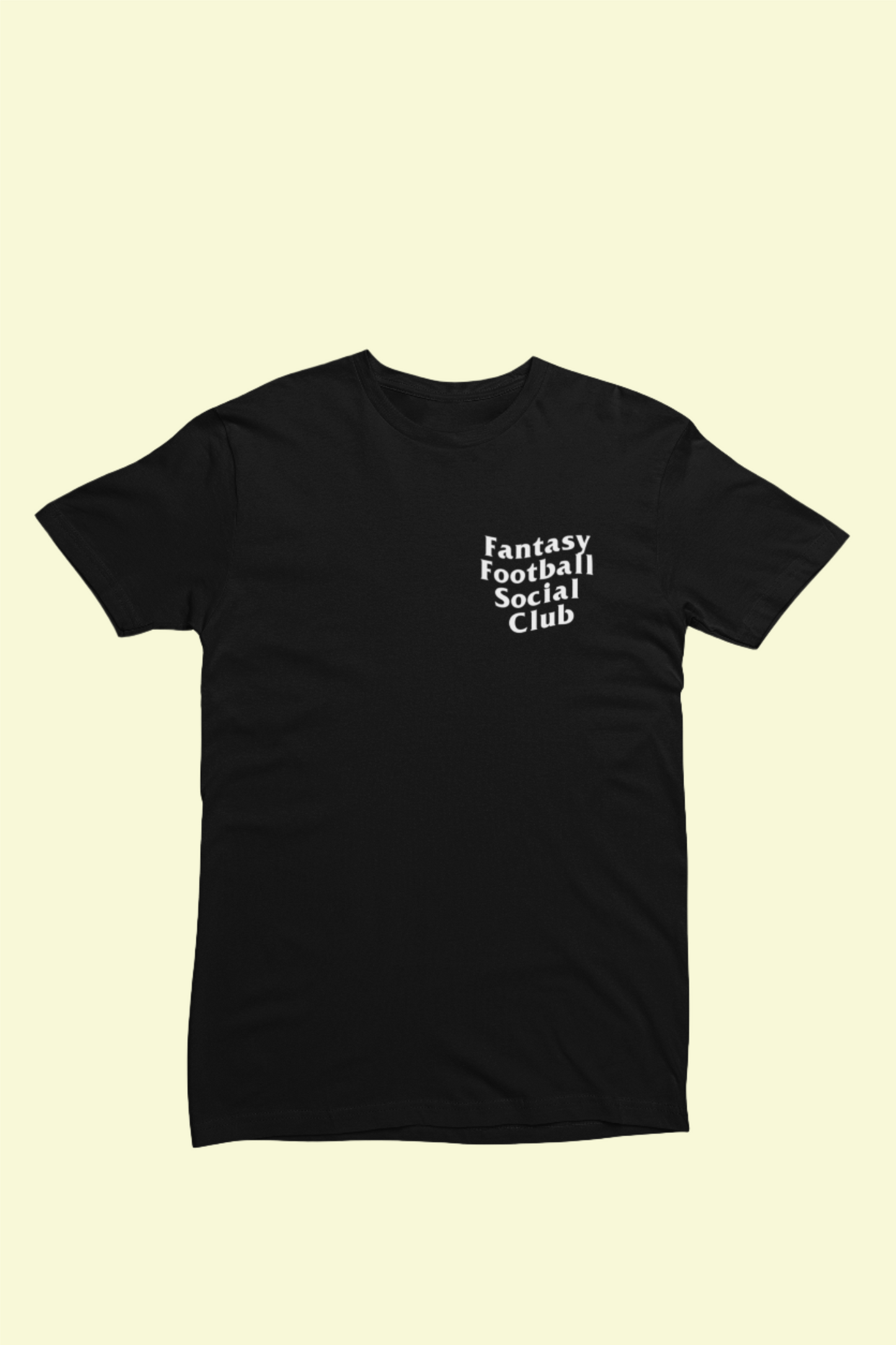 Fantasy Sports Essentials Exclusive Fantasy Football Social Club Unisex T-Shirt Front